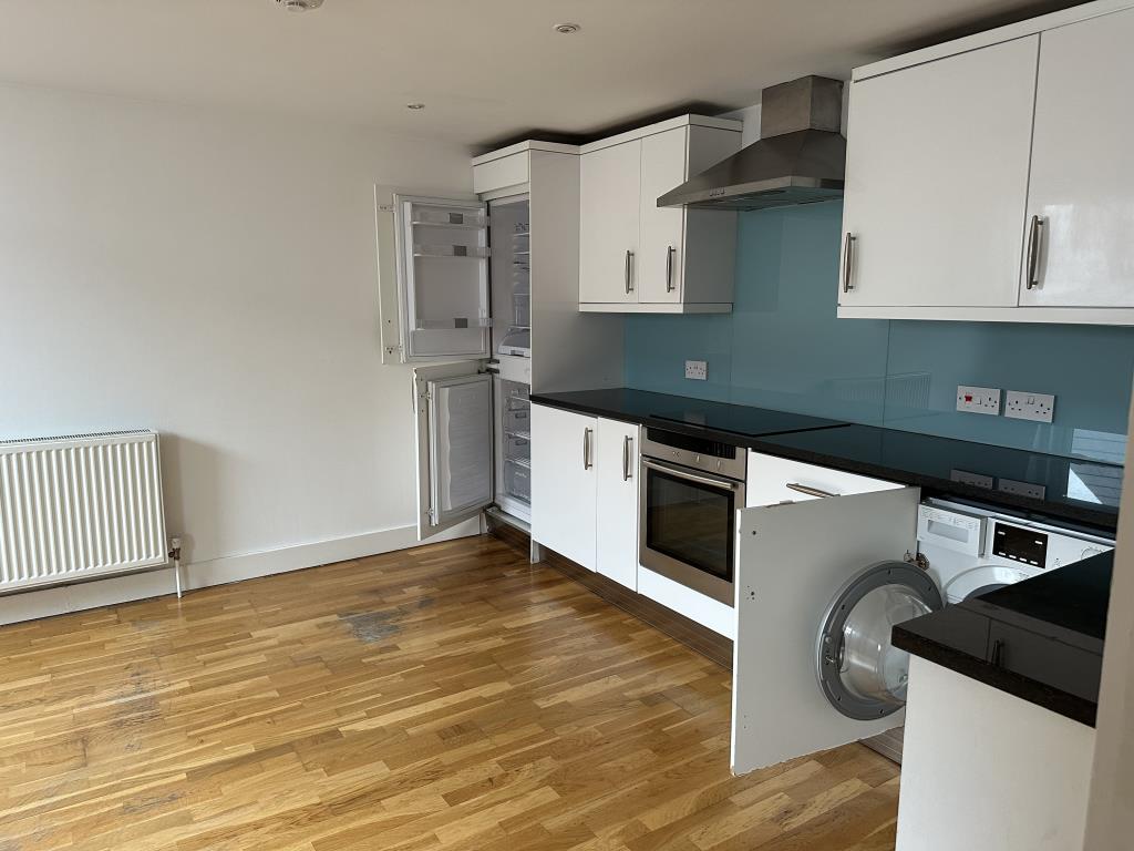 Lot: 51 - ONE-BEDROOM TOP FLOOR FLAT - Open Plan Living space and Kitchen
